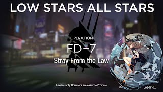 【Arknights】FD7 Low Rarity Guide [upl. by Platas]