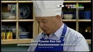 Roncos Showtime Knives Infomercial wGerman Subtitles Part 1 of 2 [upl. by Rapsac]