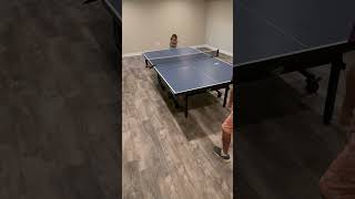 TT practice with 5 year old tabletennis pingpong 5yearsold subscribe [upl. by Allana]