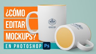 Tutorial ¿Cómo EDITAR Y DESCARGAR un MOCKUP en Photoshop [upl. by Ennaylil664]