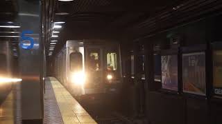 Single Tracking Market Frankford Line Trains at 5th Street Station [upl. by Diandre]