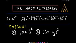 🔍 The Binomial Theorem  Example 1 🔍 [upl. by Lyret]