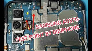 SAMSUNG A037G AO3S FRP BYPASS TESTPOINT MODE [upl. by Tuck]