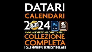 Creare Un Calendario Personalizzato con Photoshop [upl. by Wescott]