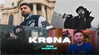 Krna x Bollywood Drill  Diss Mega Mashup  10 Songs Remix [upl. by Ahsenot555]