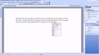 Microsoft Word  Spelling Check  005 [upl. by Ralleigh]