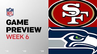 San Francisco 49ers vs Seattle Seahawks  2024 Week 6 Game Preview [upl. by Yesnek]