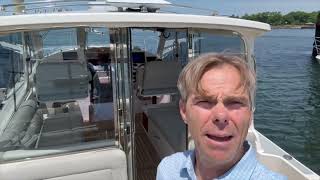 2018 MJM 43z Boston Boat Works Built I hope you enjoy the tour of this express cruiser mjmyachts [upl. by Tillford162]