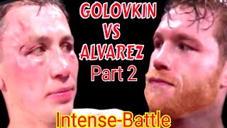 GOLOVKIN VS ALVAREZ Part 2 Full Highlights [upl. by Enaled]