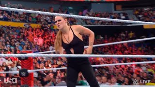 Ronda Rousey attacks Shayna Balszer  WWE RAW 7102023 [upl. by Sivle]