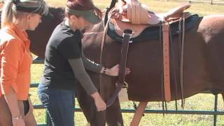 Parelli SaddlesSaddling With Savvy WESTERN SADDLE [upl. by Odlonyer38]