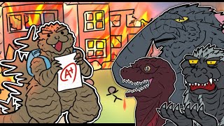 Minus One Goes To Godzillas Kaiju School  Comic Dub [upl. by Jeroma484]