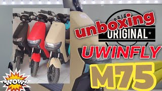 UNBOXING UWINFLY M75 NEW [upl. by Oringas]