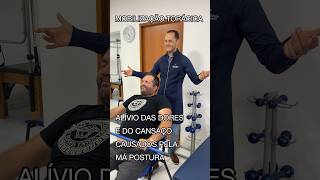 MOBILIZAÇÃO PARA ALÍVIO DAS DORES E AUMENTO DE MOVIMENTO DA COLUNA TORÁCICA fisioterapia [upl. by Gerge450]