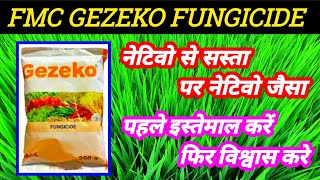 fmc Gezeko fungicide Tebuconazole50Trifloxystrobin25WGnativo fungicide alternativeCGKISANTV [upl. by Retla239]