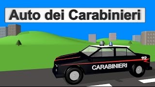 Auto dei Carabinieri  AlexKidsTV [upl. by Shoshana221]