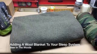 Adding A Wool Blanket To Your Sleep System [upl. by Urquhart]