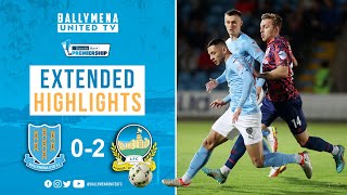 MATCH HIGHLIGHTS  Ballymena United 02 Linfield  Danske Bank Premiership [upl. by Anatniuq]