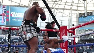 Jared Anderson vs Martin Bakole 🔥 Brutal Knockout highlightTop Rank [upl. by Azarcon626]