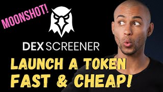 How To Launch A Crypto Token Fast amp Cheap dexscreener sol moonshot token memecoin crypto dex [upl. by Krilov]