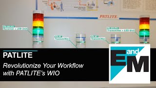 PATLITE  Revolutionize Your Workflow with PATLITEs WIO  EandM [upl. by Missi]