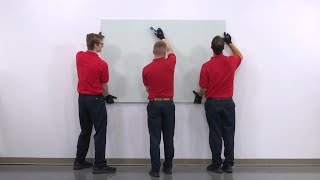 How to Assemble Glass Dry Erase Boards [upl. by Mathi]