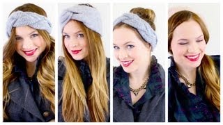 Hairstyles For Head Wraps  Beanies to Keep Warm this Winter [upl. by Hnah]