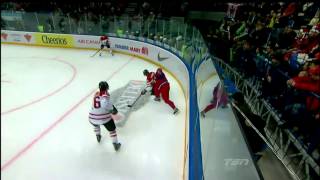 WJC  Nikita Kucherov 12 goal Canada vs Russia Dec 31st 2012 [upl. by Ezequiel]