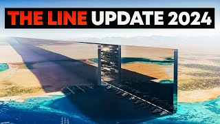 NEOM  THE LINE Construction Update 2024 [upl. by Eltotsira184]