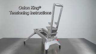 Vollrath Onion King Tensioning Instructions [upl. by Nirrek961]