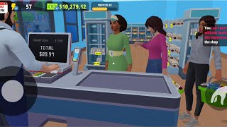 Slowly but becoming rich  My Supermarket Simulator 3d  Part 22 [upl. by Noek]