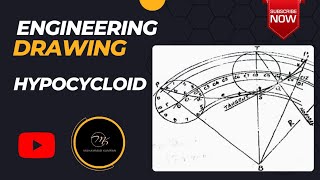 How To Construct an Hypocycloid  Given the Diameter of Base and Rolling Circle I Muhammad Kamran [upl. by Ettelliw]