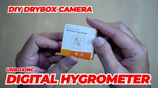 Electronic Hygrometer CX0726  Drybox Camera DIY  asmr [upl. by Yhtomiht392]