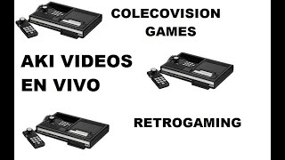 JUEGOS RETIRO EN VIVO HOY COLECOVISION [upl. by Chantalle]