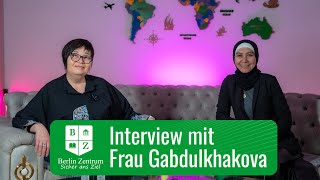 Interview mit Frau Gabdulkhakova Farida Gabdulkhakova bilan intervyu [upl. by Avitzur746]