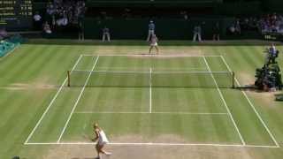 Marion Bartoli wins Wimbledon 2013 Highlights v Sabine Lisicki [upl. by Noroj704]