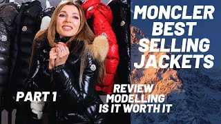 MONCLER BEST SELLING JACKETS REVIEW Part 1 [upl. by Rambert]