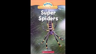 Read Aloud Super Spiders by Jason Blake  Nonfiction text features with comprehension game [upl. by Yrokcaz]