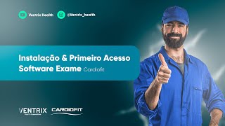 Instalação amp Primeiro Acesso  Software Exame  Cardiofit [upl. by Rafaj104]