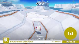 Super Mario Odyssey  Bound Bowl Snowline Circuit  4096 [upl. by Chevalier]