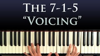 Harmony and Chord Tricks The 715 Voicing [upl. by Nossah]