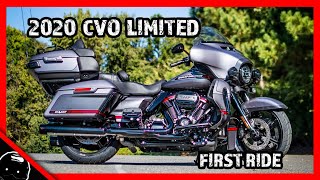 2020 HarleyDavidson CVO Limited FLHTKSE Ride And Review  First Ride [upl. by Olsen173]