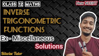 Miscellaneous class 12 chapter 2  Class 12 miscellaneous chapter 2 maths [upl. by Llerref]