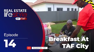 Real Estate Lifestyle  Episode 14  Breakfast At TAF City [upl. by Ernestus527]