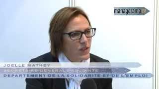 Managerama TV  Interview de Joelle Mathey Service public de lemploi Genève [upl. by Nahtnoj]