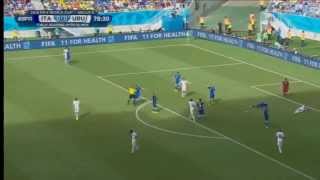 Suarez bites Chiellini in World Cup [upl. by Oby]