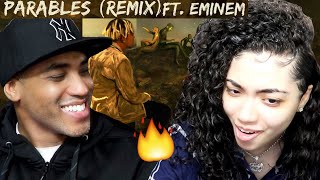 Cordae Parables Remix FT Eminem reaction [upl. by Elidad]