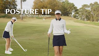 Better Posture for Better Strikes  XXIO Golf Tip [upl. by Anaeli876]