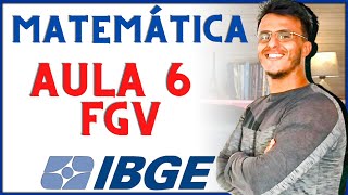 Concurso IBGE 2022  Matemática para Recenseador  Equação do 2º FGV  Censo Demográfico 20202022 [upl. by Itnavart]