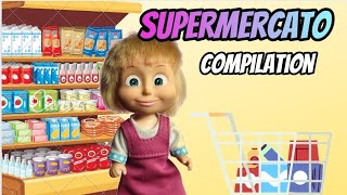 Masha supermercato compilation [upl. by Mazel]